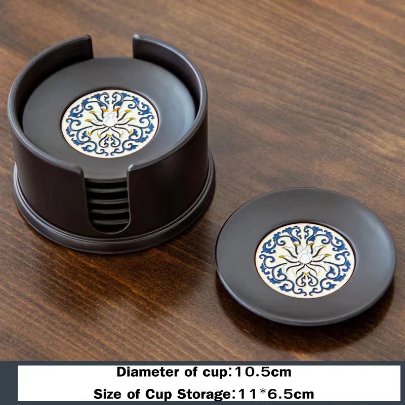 Бакелитовые подставки для чайной чашки наборы эмалированный коврик домашний