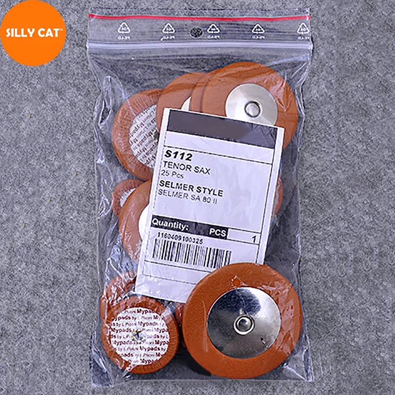 

Оригинальные аксессуары для саксофона SELMER Sax 802 803, 1 комплект, колодки из козьей кожи для саксофона, альт-тенор-саксофона