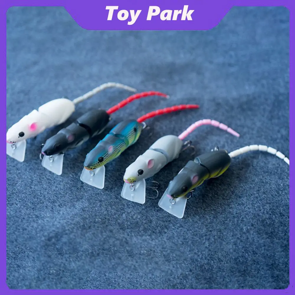 

Mouse Bionic Luya Bait Durable Mino Sipped Bait Luya Bionic Bait Broken Joint Fake Bait Fishing Supplies Long-cast Fishing Lure