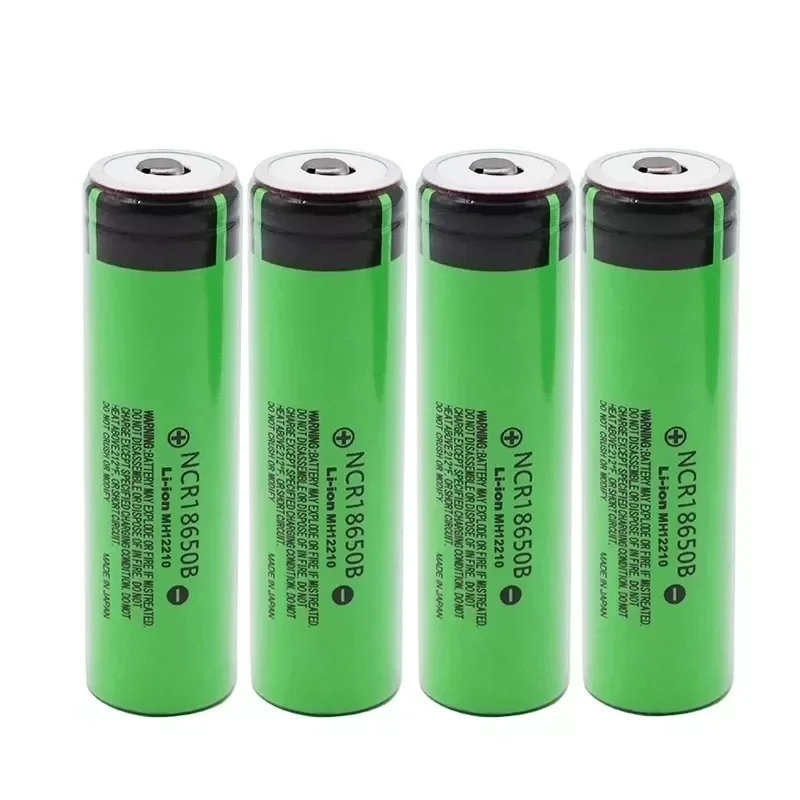 

NEW2023 1-10PC New Original 18650 Battery 3400mAh 3.7v Lithium Battery For NCR18650B 3400mAh Suitable For Flashlight For Battery