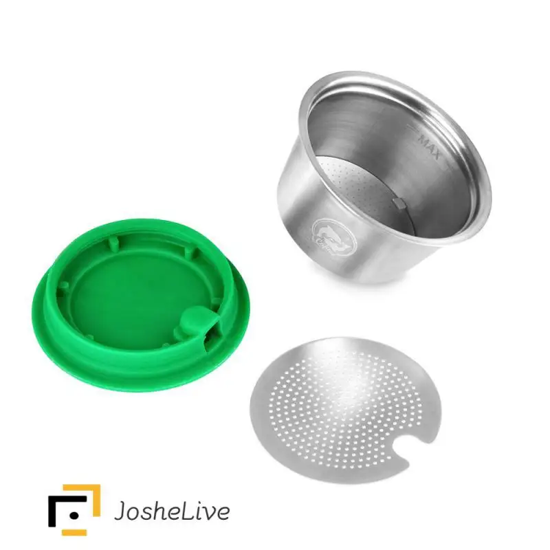 

Plastic Refillable Durable High-quality Coffee Capsule Convenient Stainless Steel Filter Pod Eco-friendly Coffee Capsule Plastic