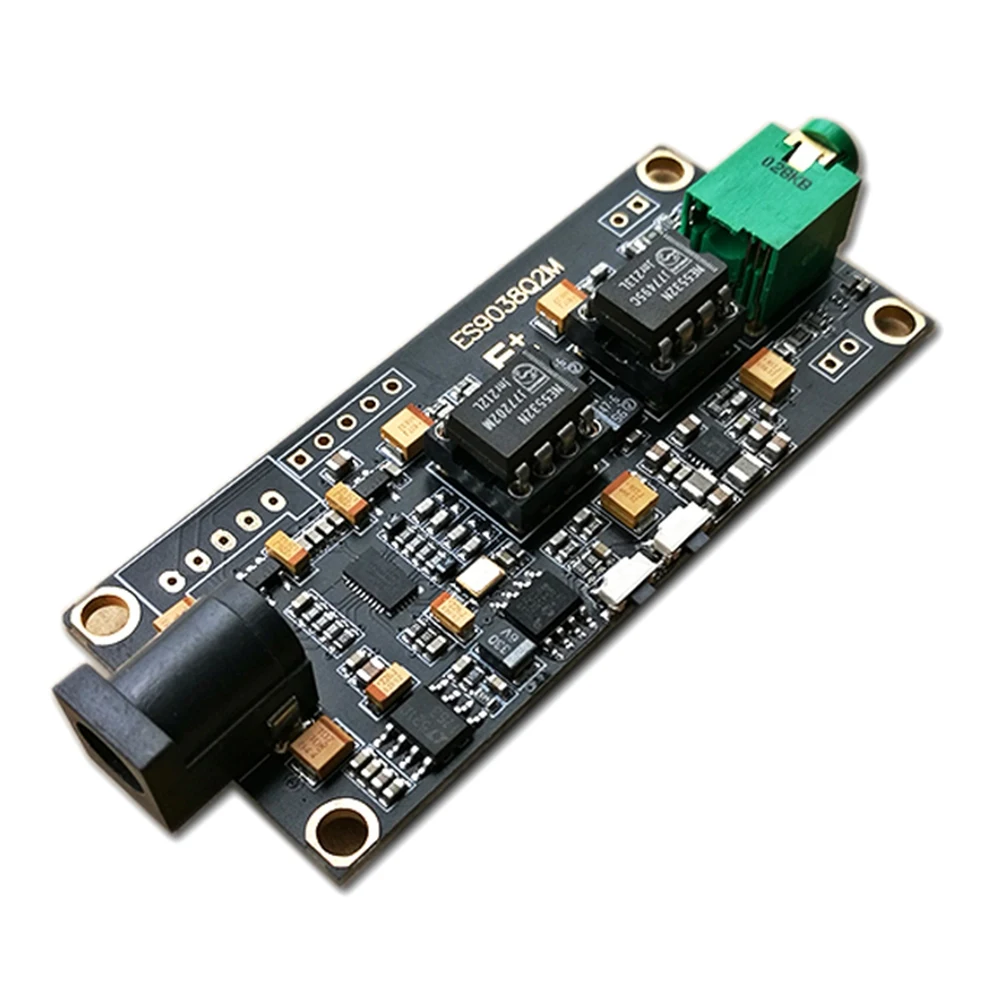 ES9038Q2M Decoder Board NE5532 I2S Input ES9038 Asynchronous USB Module Can Be Used with Italian Interface