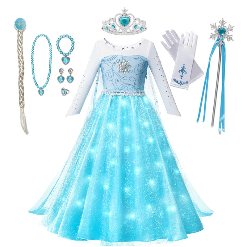 Платье принцессы Эльзы и Анны из м/ф Холодное сердце