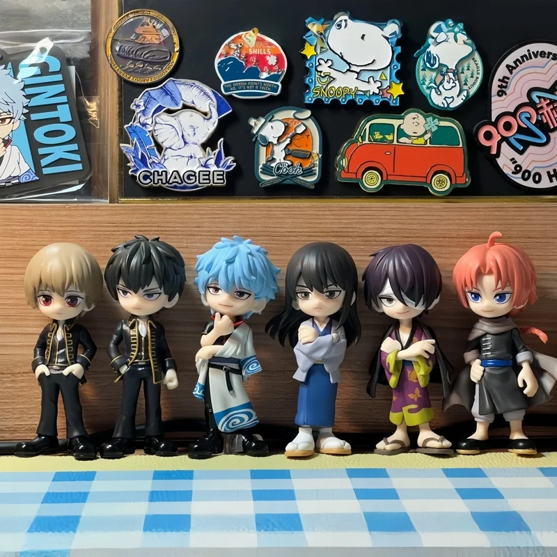 Коллекционная фигурка Bushiroad Gintama Palverse: Саката Гинтоки в Q-версии с париком Камуи, украшение для автомобиля, модель для рабочего стола, игрушка, подарок (art.: 3920db0651480) - 3920db0651480