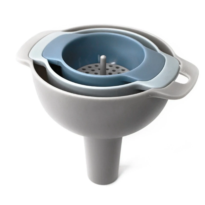 

Набор многофункциональных фильтров для дома, воронка для масла, емкость для фильтрации масла, пластиковые кухонные принадлежности