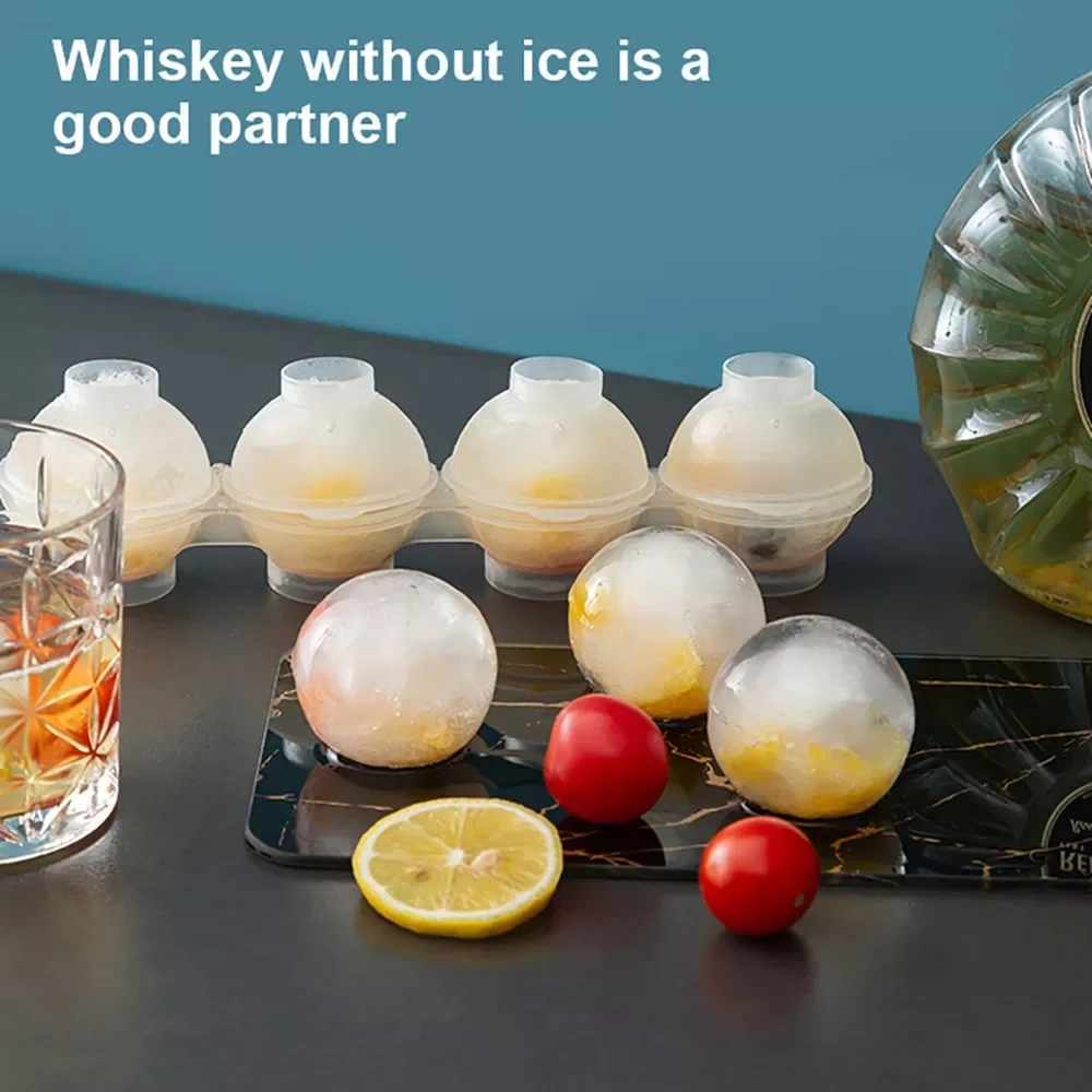 

New Ice Hockey Ice Box Molds Sphere Round Ball Ice Cube Makers Bar Party Kitchen Whiskey Cocktail DIY Ice Cream Moulds Ice Mould