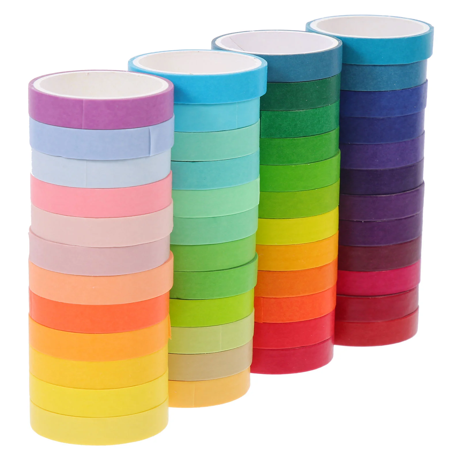 

Tape Washi Masking Paper Colored Tapes Diy Rainbow Kids Scrapbook Decoration Painters Decorative Scrapbooking Supplies Journal