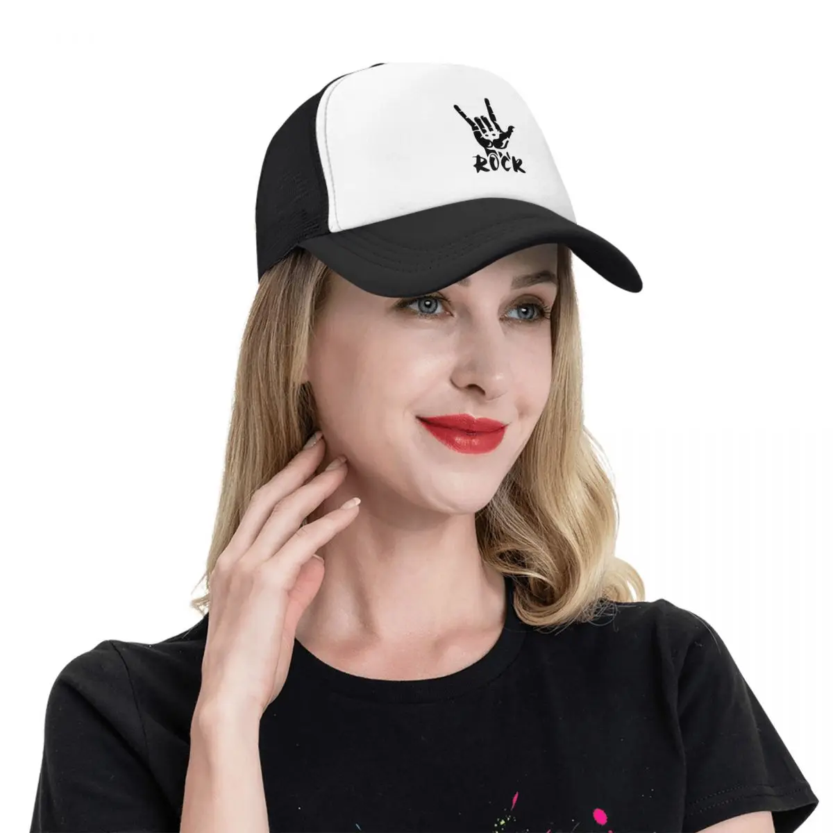 Punk Heavy Metal Rock Music Baseball Cap Trucker Hat Women Men Adjustable Performance Snapback Caps Summer Hats