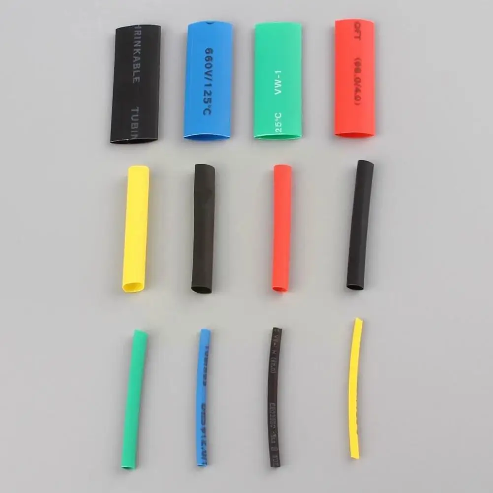 

Изоляционные термоусадочные трубки, электронные полиолефиновые 530 шт. набор втулок для кабеля, термоусадочные трубки в ассортименте, Z5d7