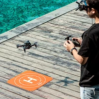 drone landing pad 50cm 65cm waterproof foldable parking apron mat ground nail for dji fpv mavic mini 2mavic air 2mavic 2 pro