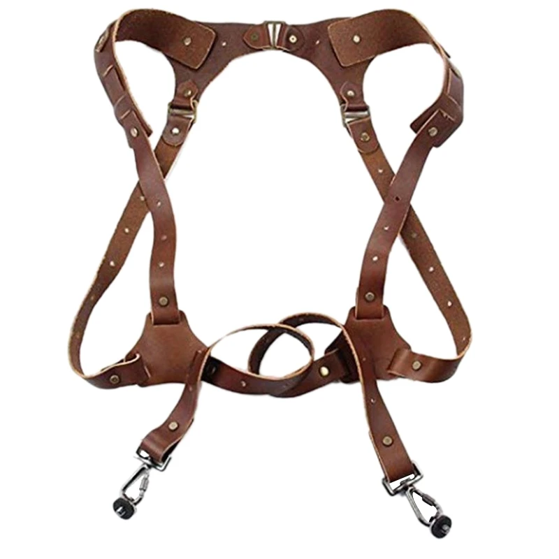 

Universal Genuine Leather Camera Dslr Digital Camera Shoulder Strap