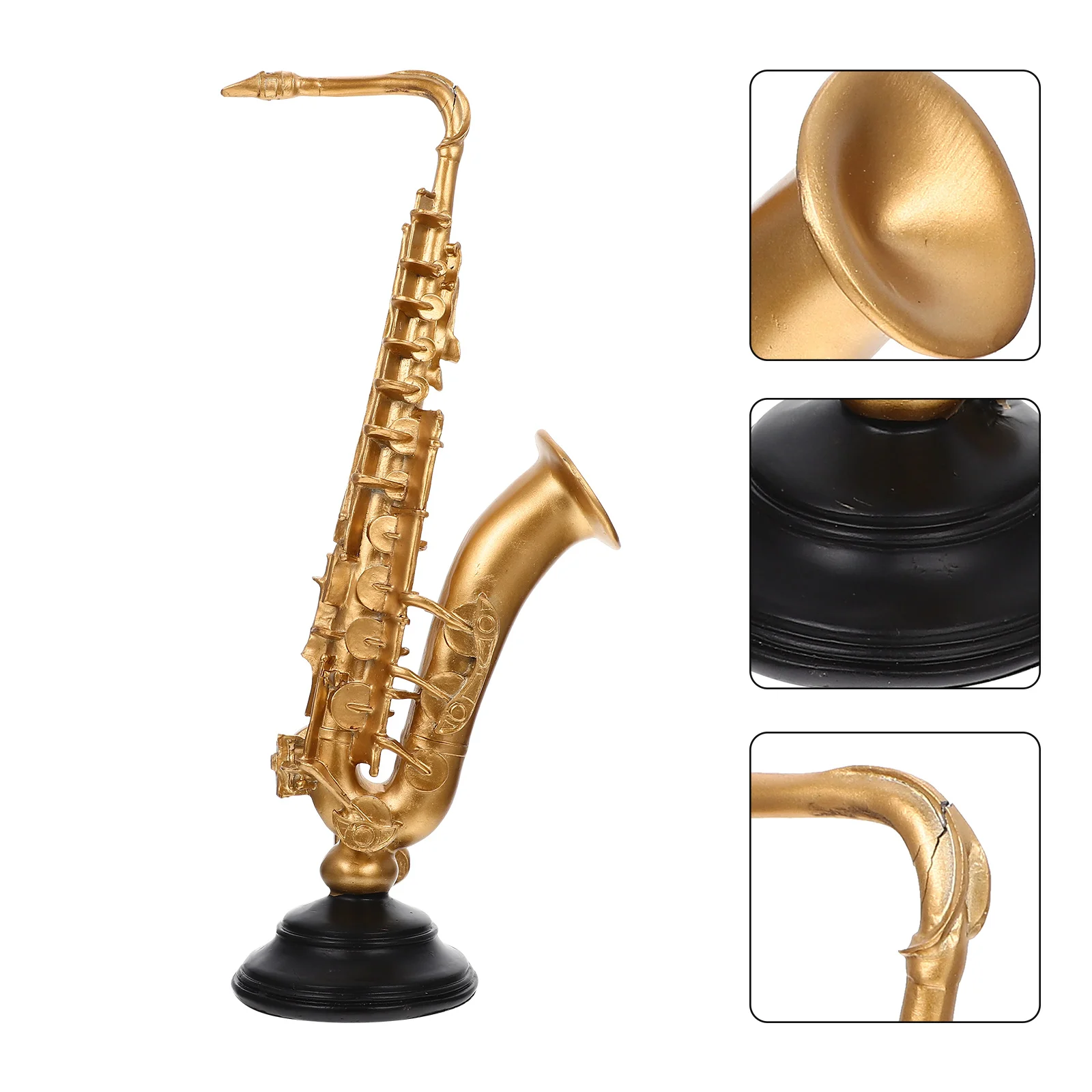 

Novel Synthetic Resin Sax Adornment Saxophone Adornment Saxophone Shaped Decor
