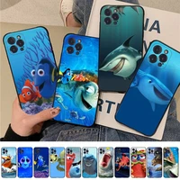 disney finding nemo dory phone case for iphone 14 13 12 mini 11 pro xs max x xr se 6 7 8 plus soft silicone cover