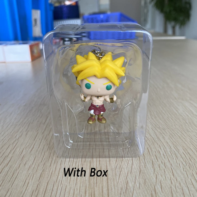 Брелок для ключей из японского аниме Драконий жемчуг Z Super Saiyan коллекционные