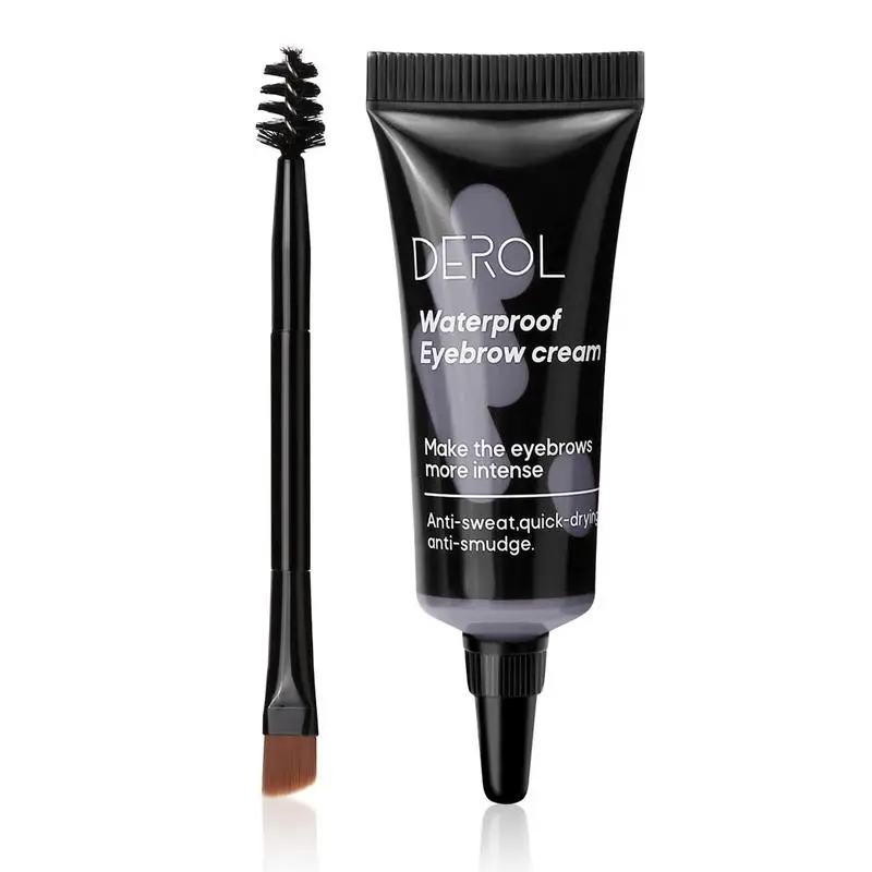

Водостойкий крем для бровей, прочный Быстросохнущий крем для бровей, натуральный водостойкий гелевый оттенок для бровей