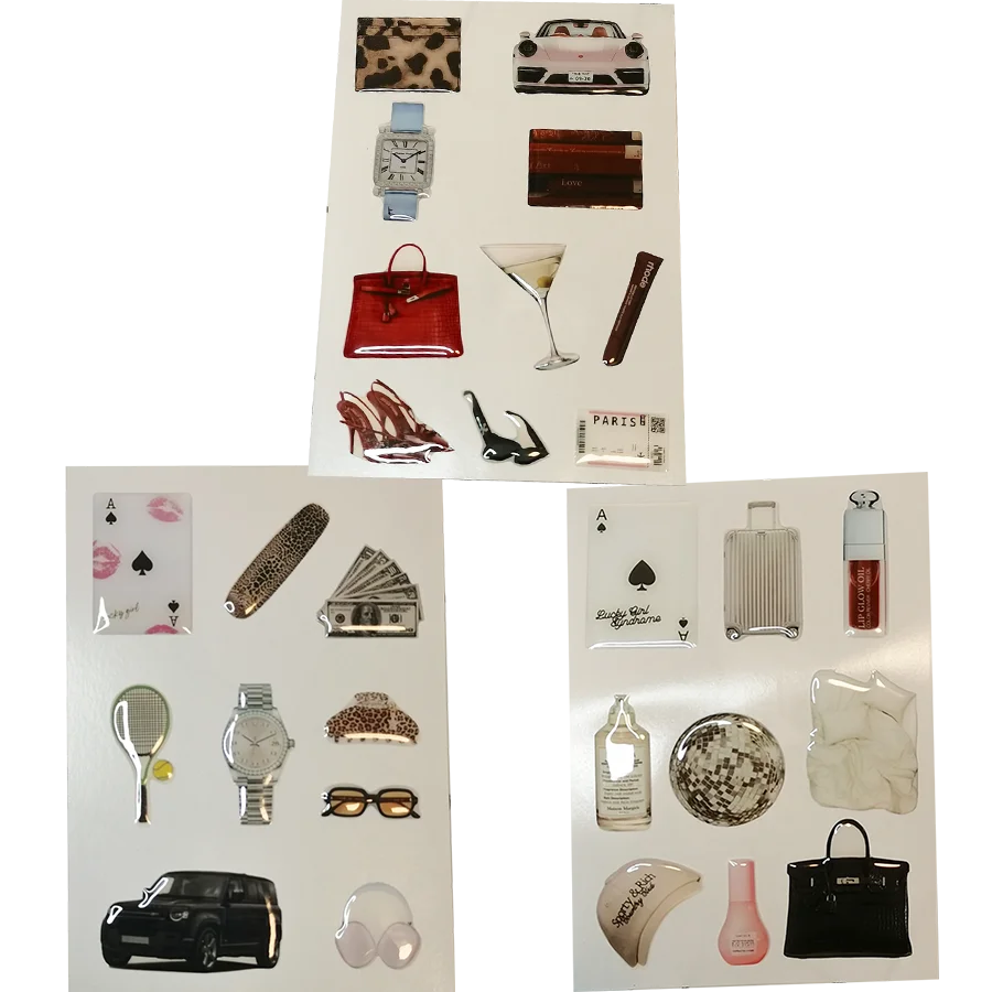 

Сладкий декоративный чехол для телефона 3D Экюдская этикетка DIY Украшение