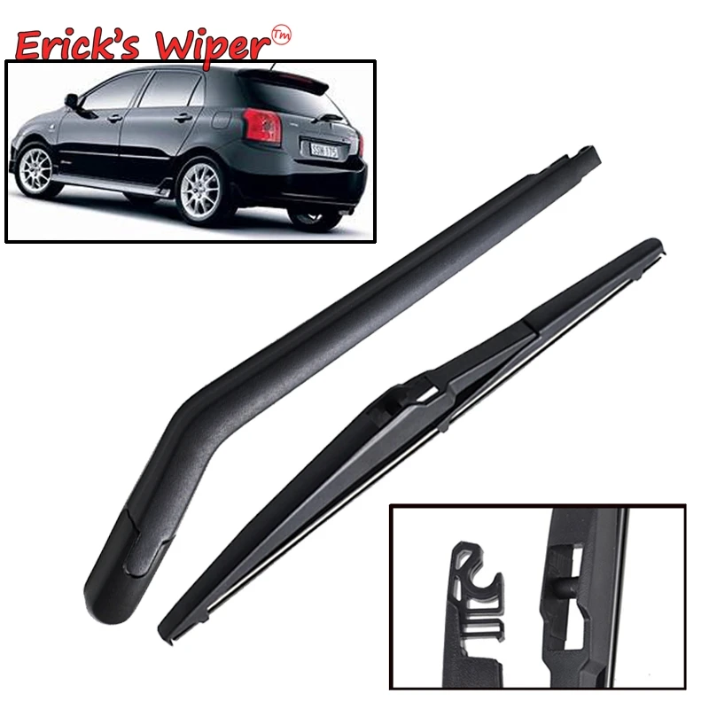 

Erick's Wiper 14-дюймовый комплект рычагов заднего стеклоочистителя для Toyota Corolla Hatchback E12 2002-2007, щетка для лобового стекла и окон