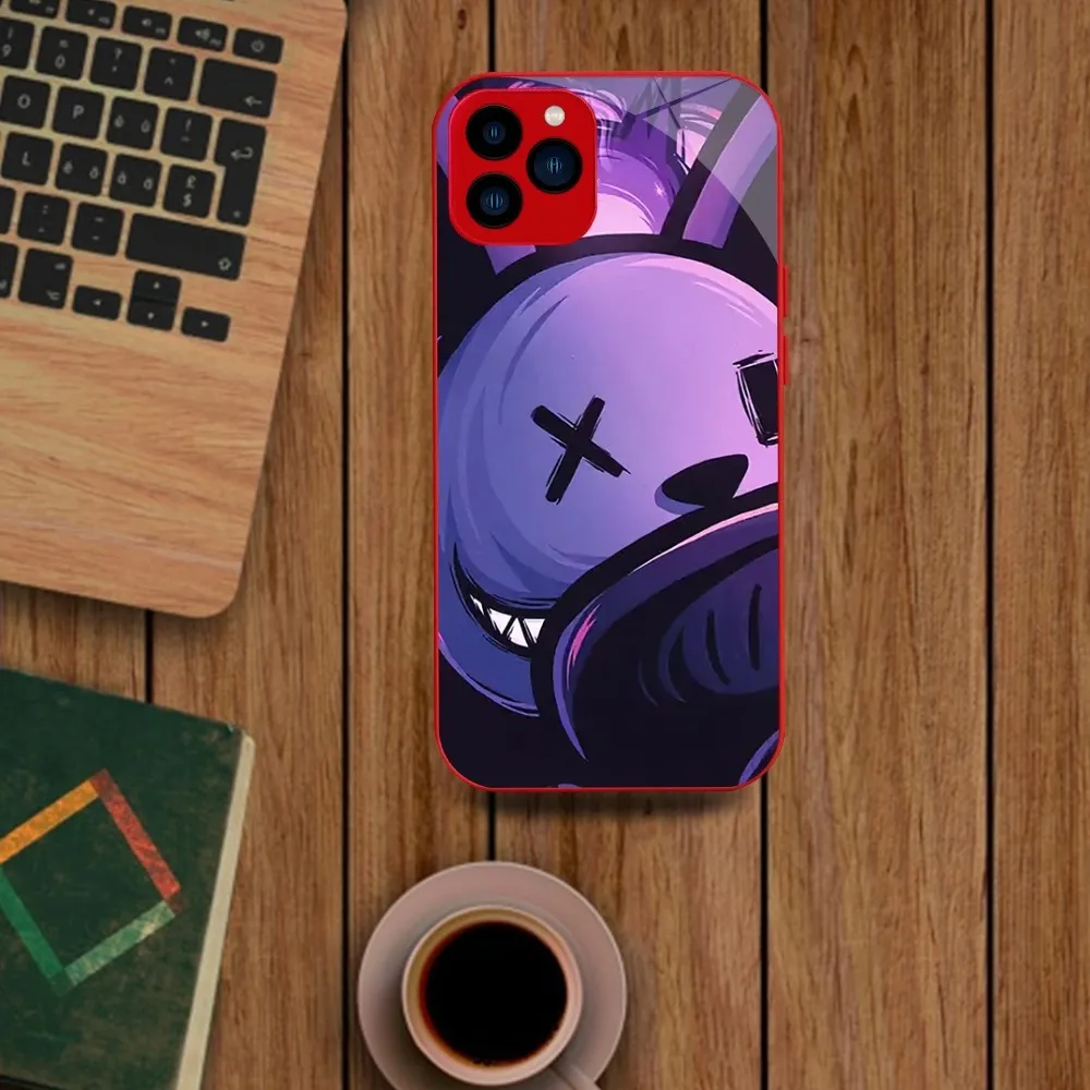 Модный чехол для телефона E-sports Tiger-97 iphone из закаленного стекла 14 13 12 11 Pro Mini XS MAX Plus X