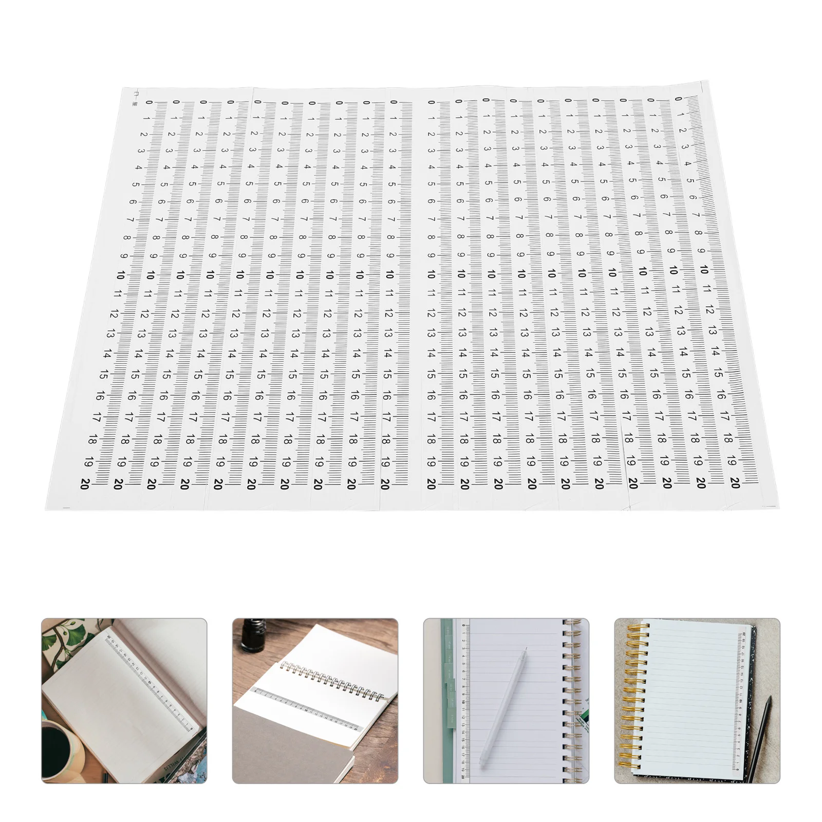 20 шт. рулетка наклейка в масштабе измерительная линейка для тела инженерная