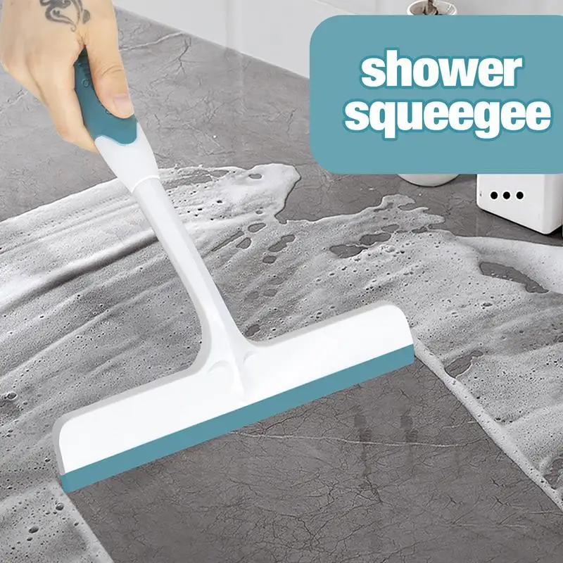 Многофункциональная силиконовая щетка для мытья стекол окон бытовая ванной