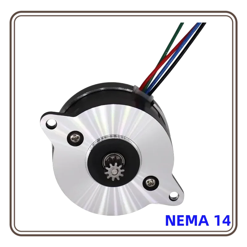 Nema14 H класс термостойкий оладий десять зубцов круглый шаговый двигатель 36 мм