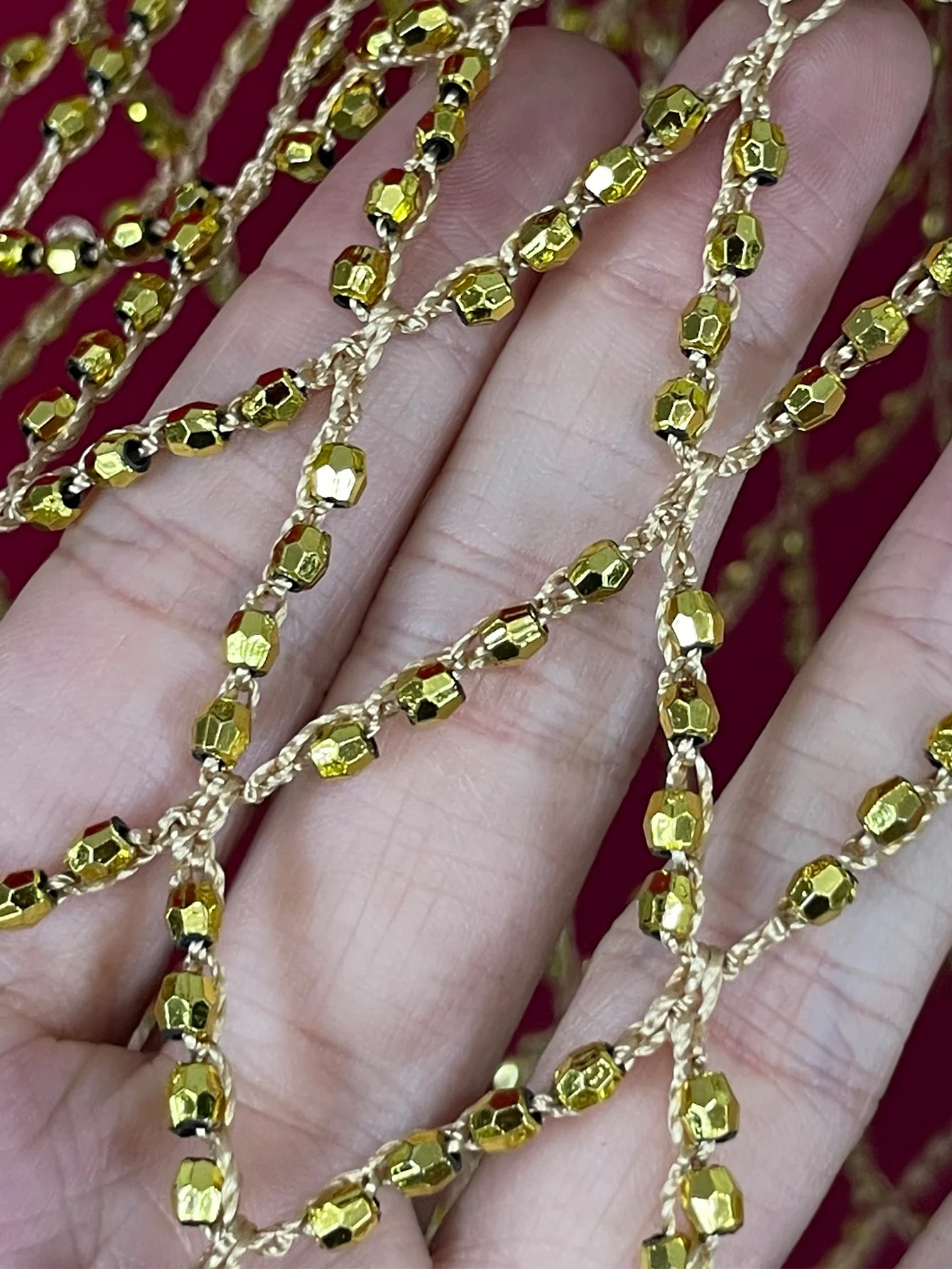 Женское сетчатое платье ручной работы с блестящими кристаллами украшенное