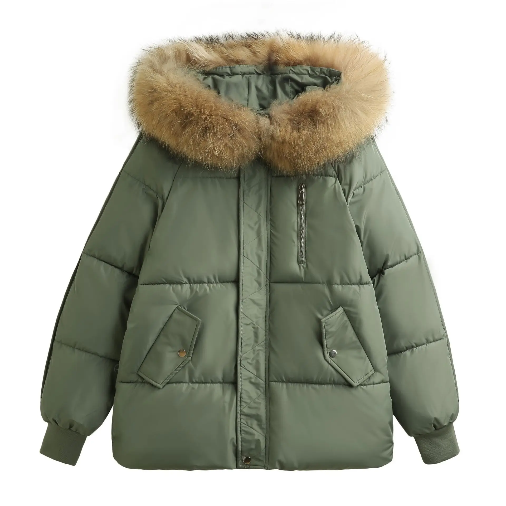 Women's Cotton Jacket 2022 Winter Warm Down Jacket Fashion Women's Cotton Jacket Loose Korean Version Of The Jacket Winter Women