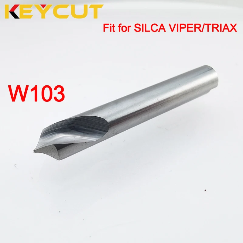 Фреза SILCA W103 90 ° 0 8 мм подходит для Quattrocode и Triax Key Дублировочная машина