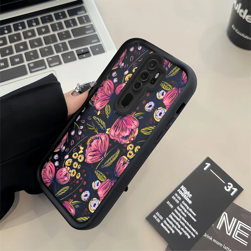 Милый цветочный Фотофон для OPPO Realme 12 Pro Plus 11 8 8i 7i 6i 5i 5 INS Корейская девушка мягкий