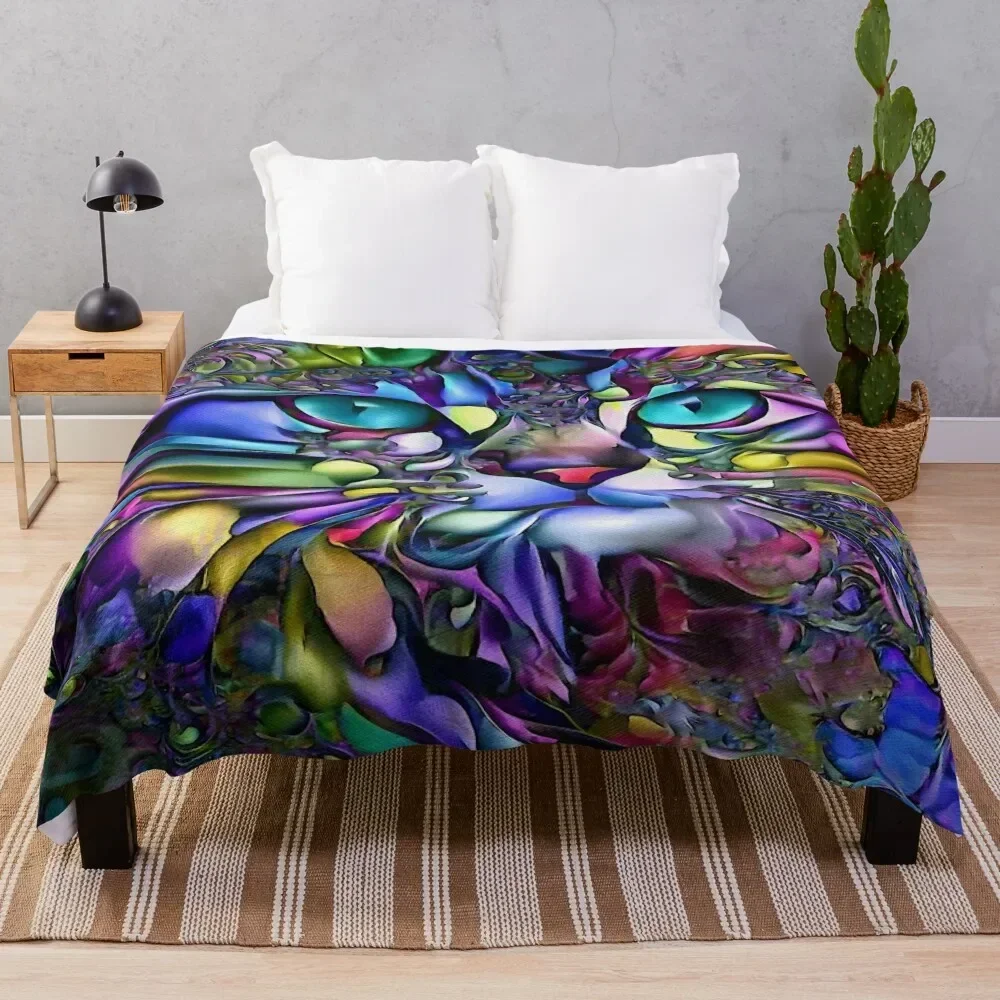 Плюшевое одеяло Andyna Pacific gat cat chat kitty lea roche мягкие кровати для дивана тонкие одеяла