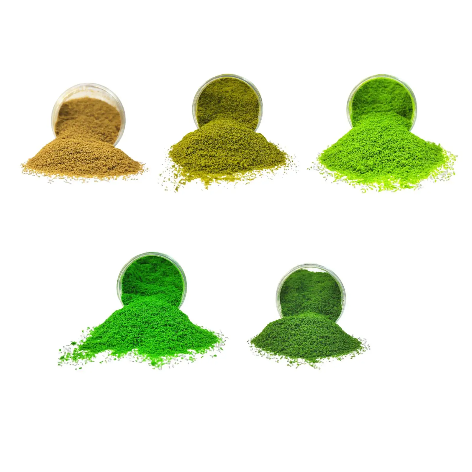 

Grass Terrain Powder Collection Static Grass Terrain Powder for Micro Landscape
