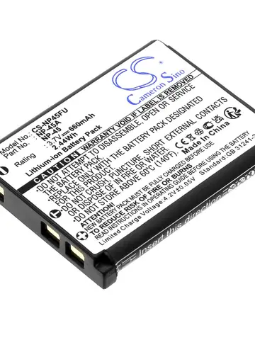 Литий-ионный аккумулятор 660 мАч/3,7 В для Praktica Luxmedia 14-Z4 16-Z51 14-Z5 14-04 12-Z5 12-Z4