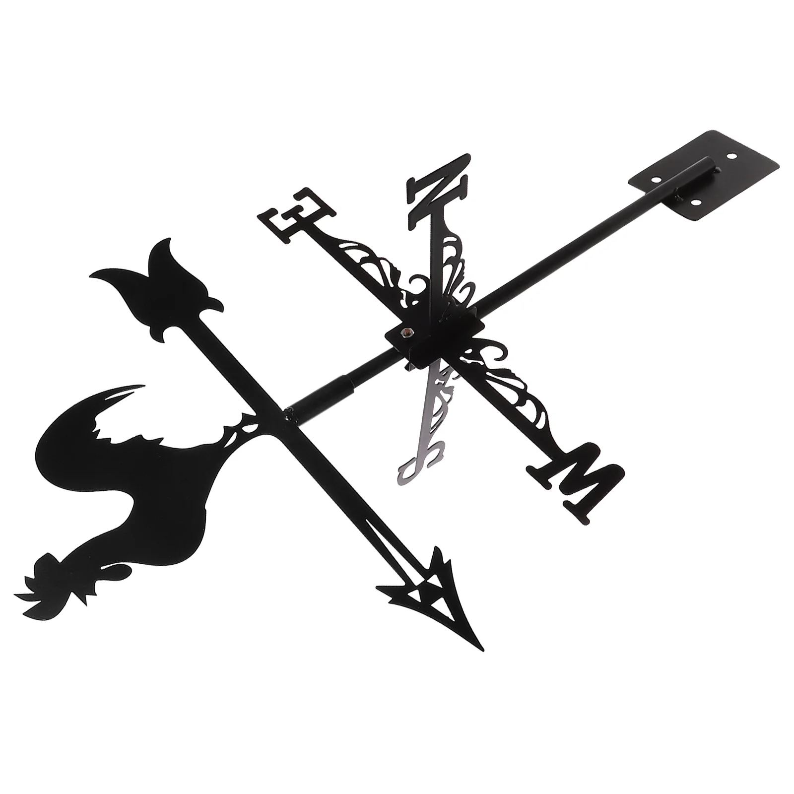 

Ground Weathervane Metal Decorate Vanes Yard Iron Garden Decoration Bathroom Decorations