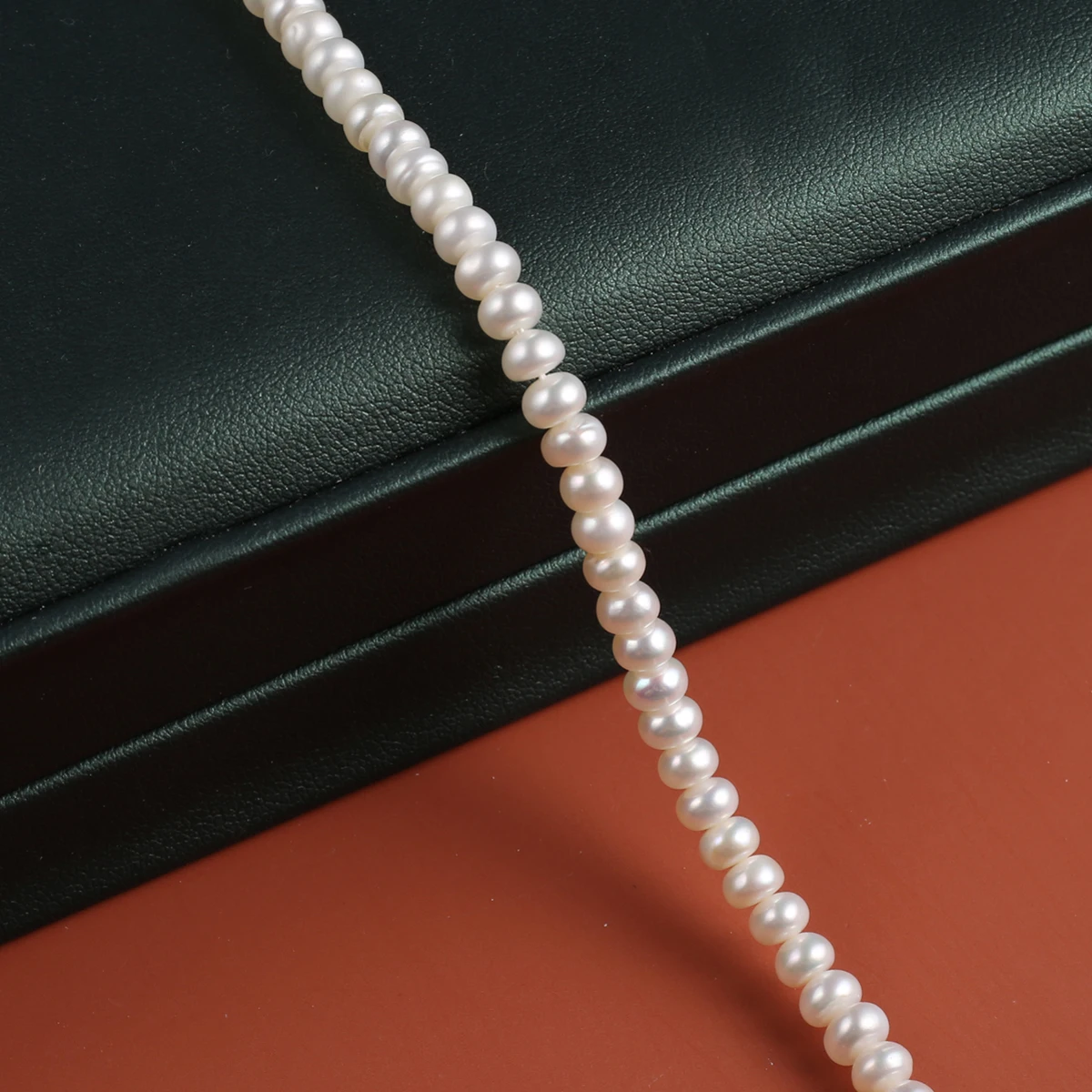 Natural Pearl Rondelle Beads AAA Loose Spacer Bead High Quality for Jewelry Making Diy Women Elegant Necklace Bracelet Crafts