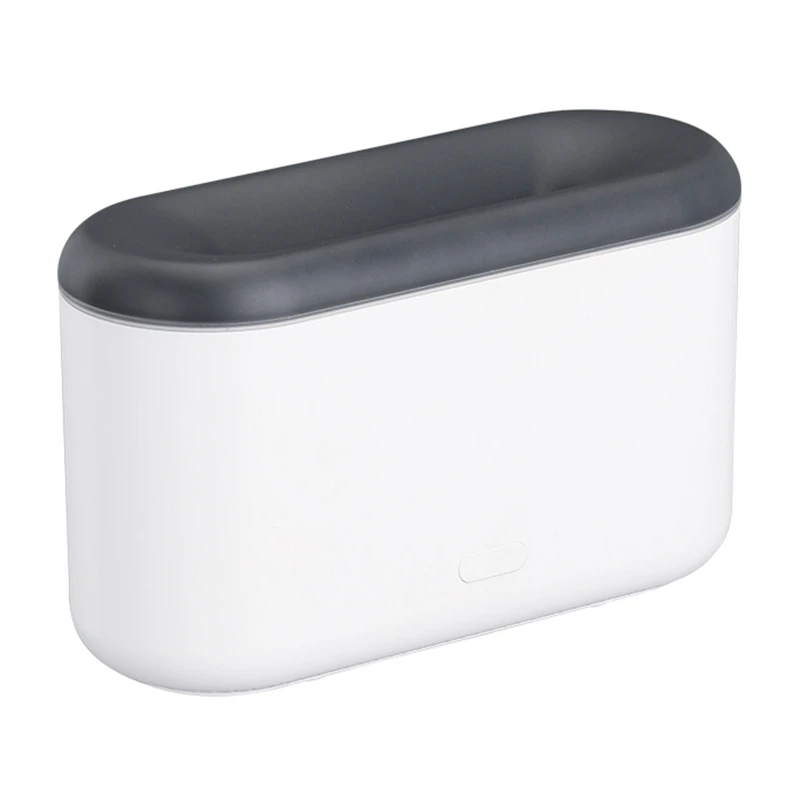 

USB Essential Oil Diffuser w/ Flame Aroma Diffuser Ultrasonic Air Humidifier Home Office Fragrance Sooth Sleep Atomizer