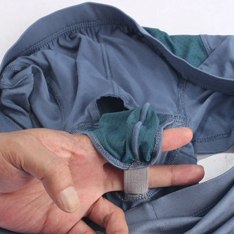 Bullet Separated Four Corner Pants Scrotal Panties Anti Testicular Drooping Comfortable Open Crotch Panties Time-lapse Sex Boxer