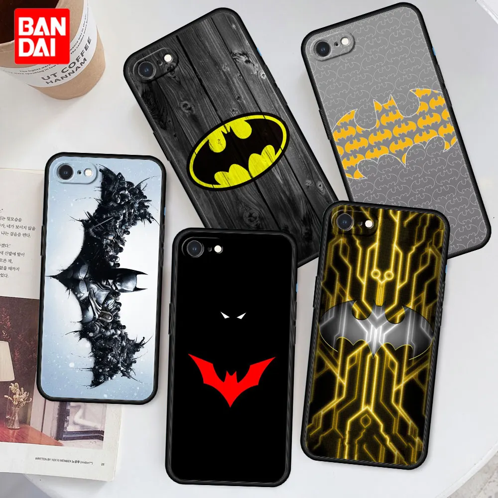 

Batman Joker Karta Case for iPhone 6 6s 7 8 X XR XS Max SE 2020 Plus 6plus 7plus 8plus Silicone Cover Bag Phone Shockproof Black