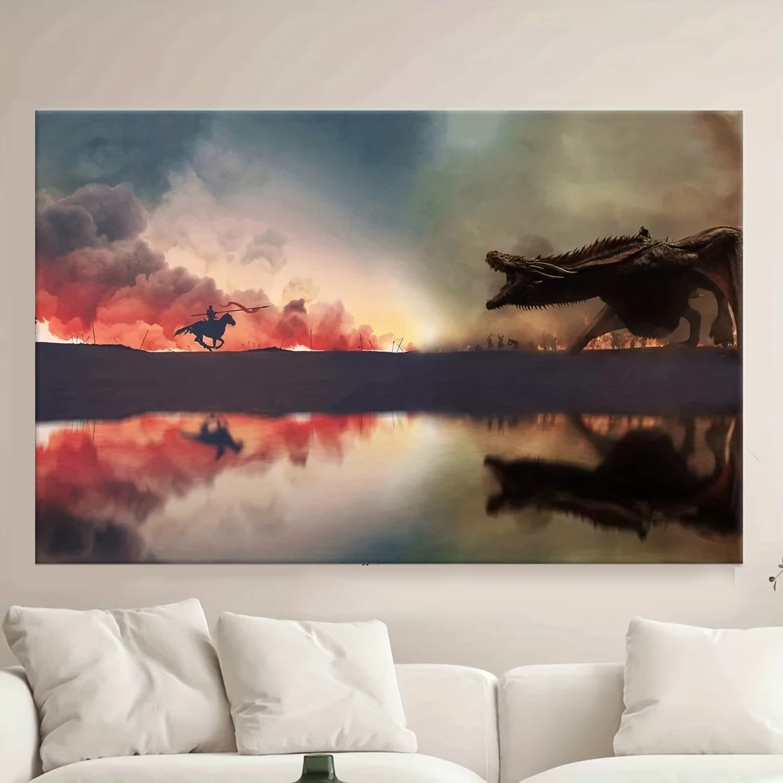 Плакат с играми металлических престолов