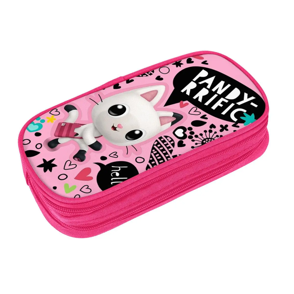 Новинка винтажный пенал для кукольных домиков Gabbys школьный с пандовыми лапами