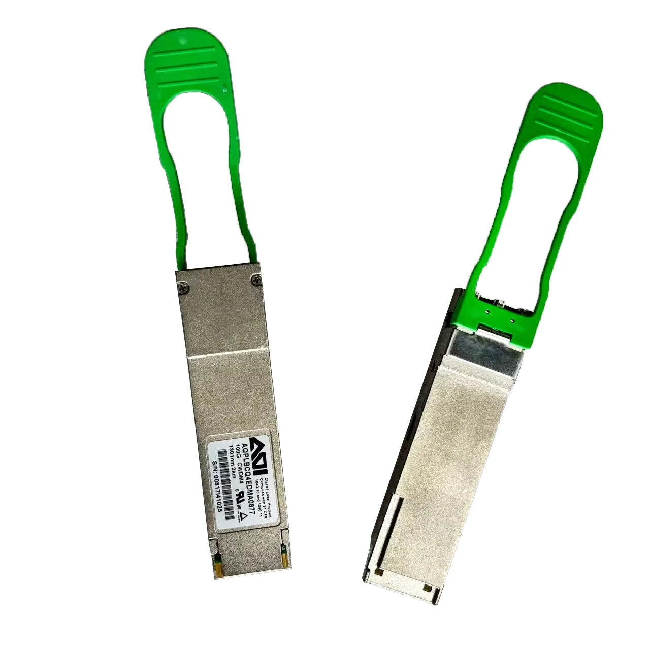 100G Base QSFP28 CWDM4 1310nm 2KM SMF Transceiver Module AQPLBCQ4EDMA0877 Fiber Optic Transceiver