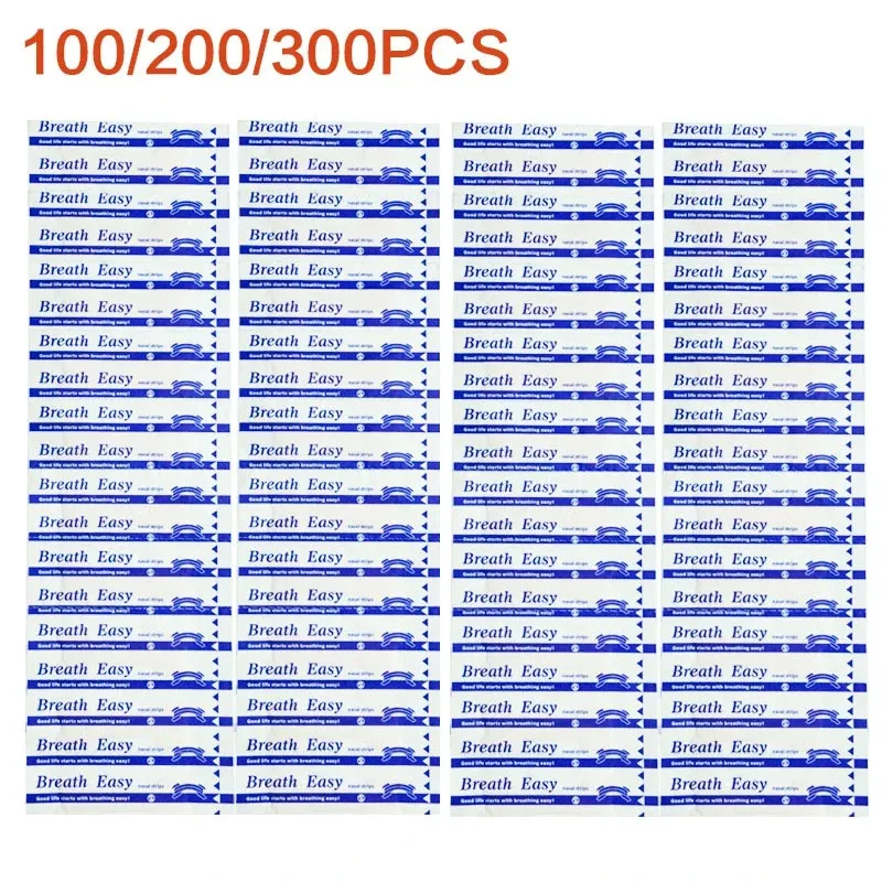 100 дыхательных наклеек для носа правая антихрап носовая наклейка хороший