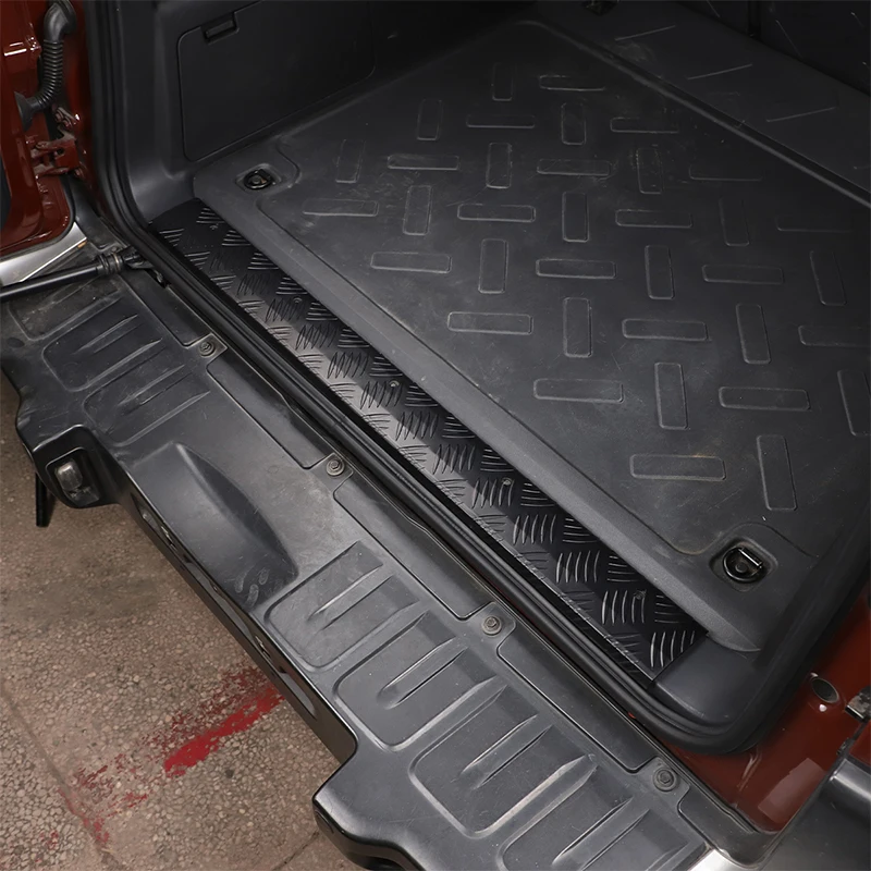 

Car Trunk Door Guard Strip Sill Plate Protector Car Modification For Toyota FJ Cruiser 07-21 Accessories