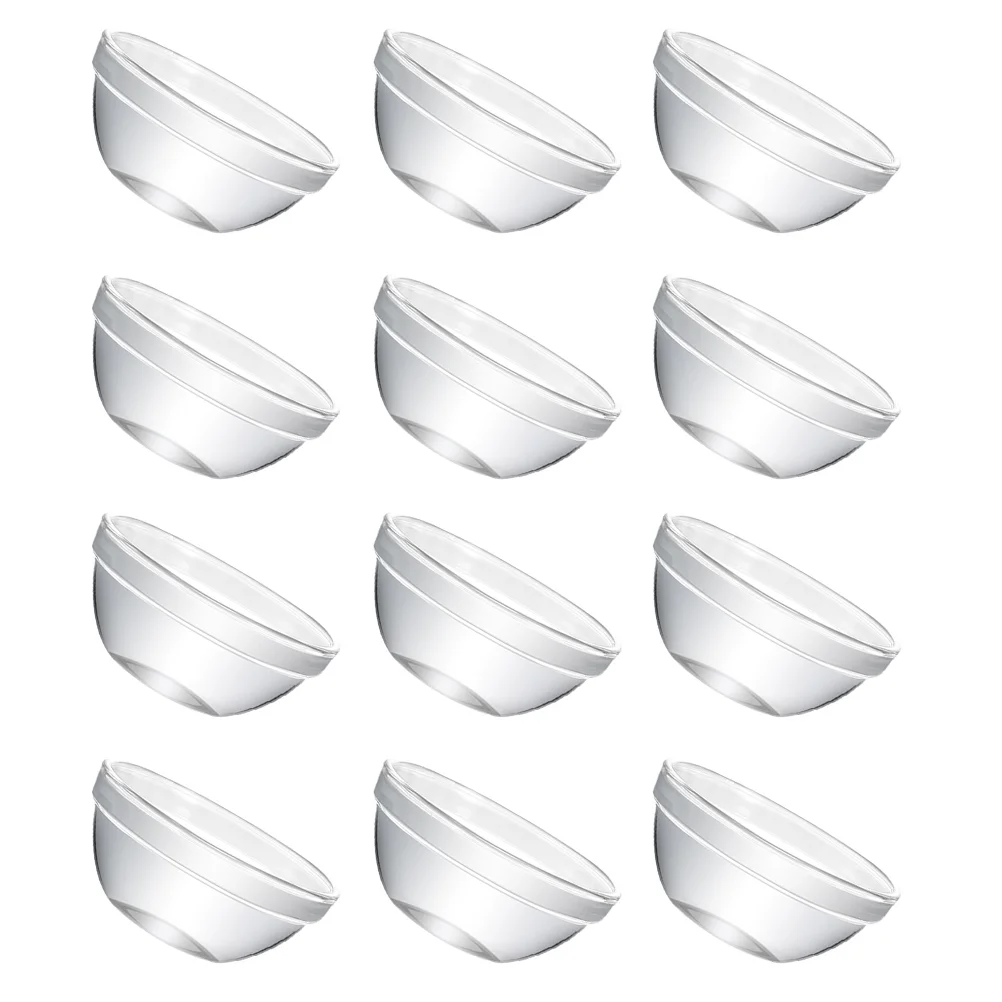 

Bowlsbowl Dessert Small Serving Mini Pudding Prep Ramekins Container Salad Cups Dishes Soup Round Clear Rice Dip Saucecup