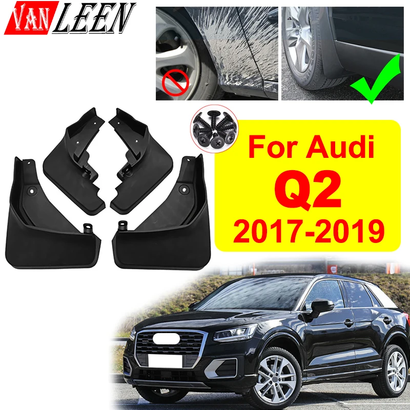

4 шт., Автомобильные Брызговики для Audi Q2, модель 2019, 2018, 2017