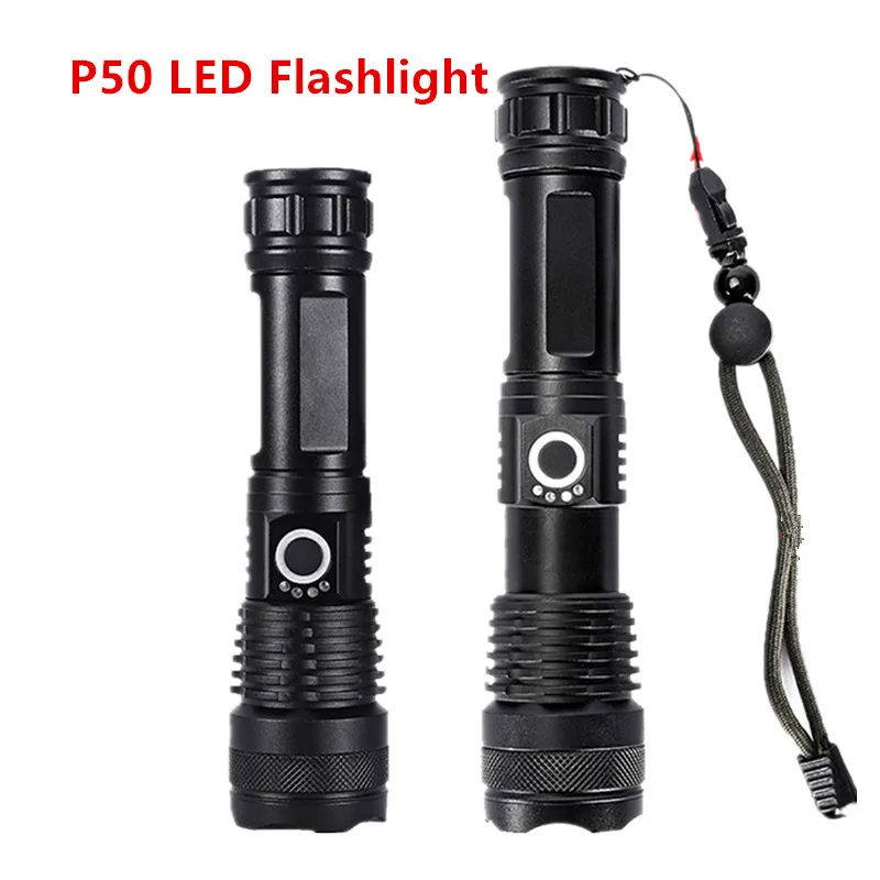 

Xhp50 3 Most Powerful Flashlight 5 Modes Usb Zoom Led Torch P50 18650 Or 26650 Battery Best Camping Outdoor Tactical Flashlight