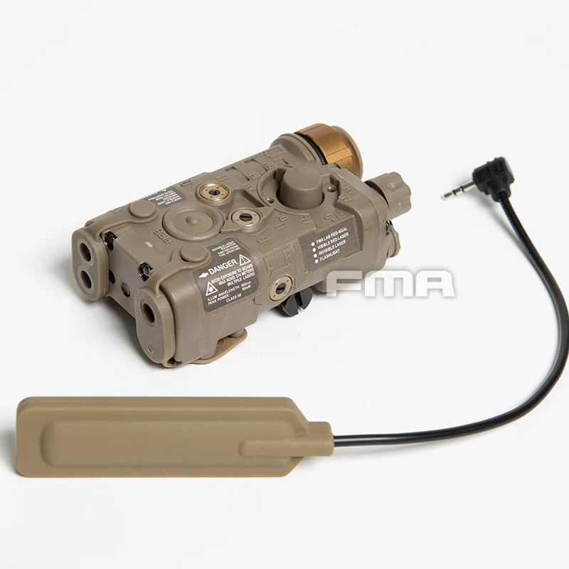 Новая версия FMA LAB PEQ-NGAL Mini Version PEQ Tactical Airsoft NGAL LED светодиодный IR Red Laser Hunting Battery чехол