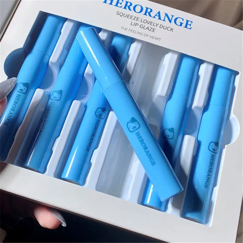 Губная помада матовая бархатная водостойкая стойкая антипригарная в чашке 6