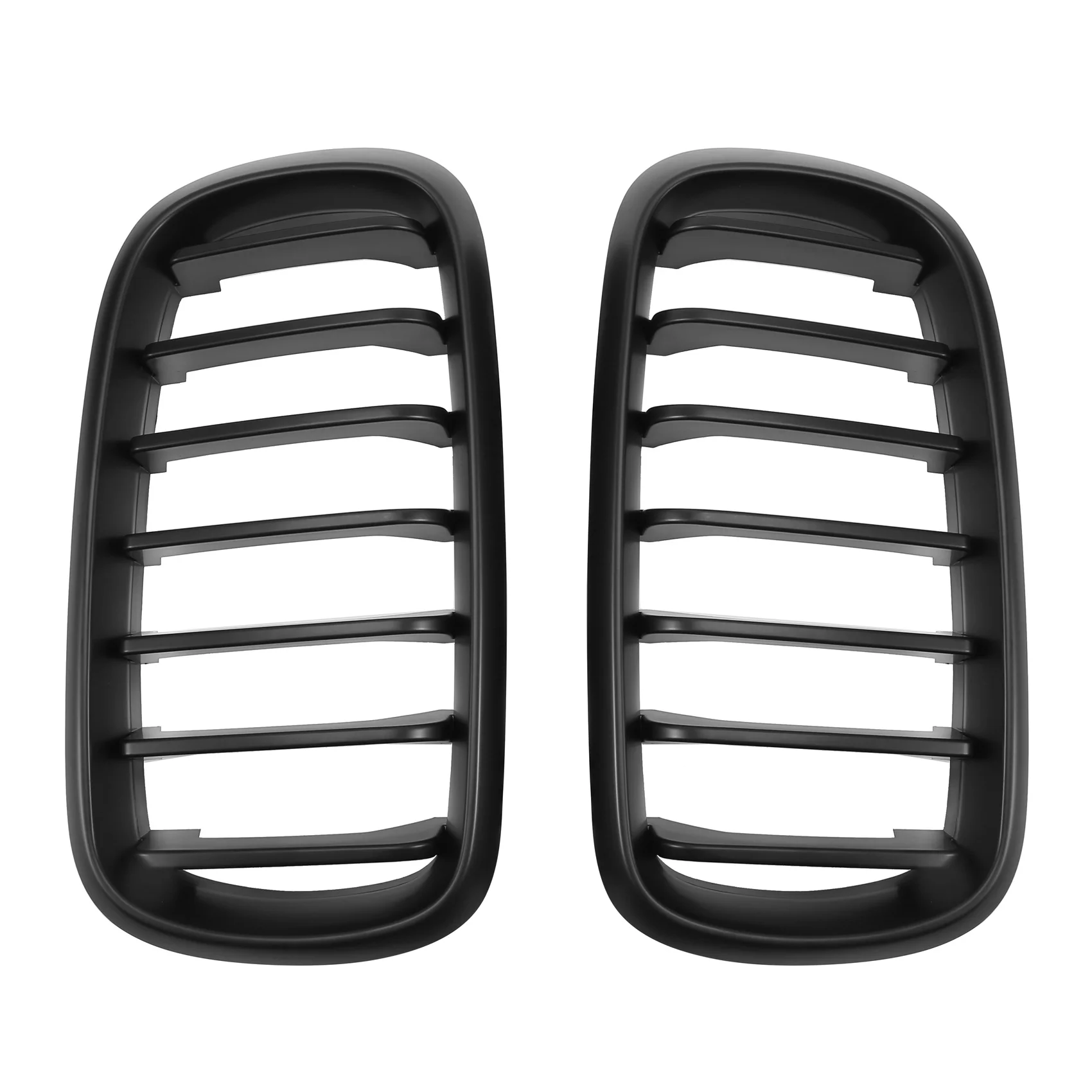 

1 Pair Car Front Bumper Kidney Grilles Middle Net Grille For-BMW X5 F15 F16 X6 F85 F86 X5M X6M 2014-2018