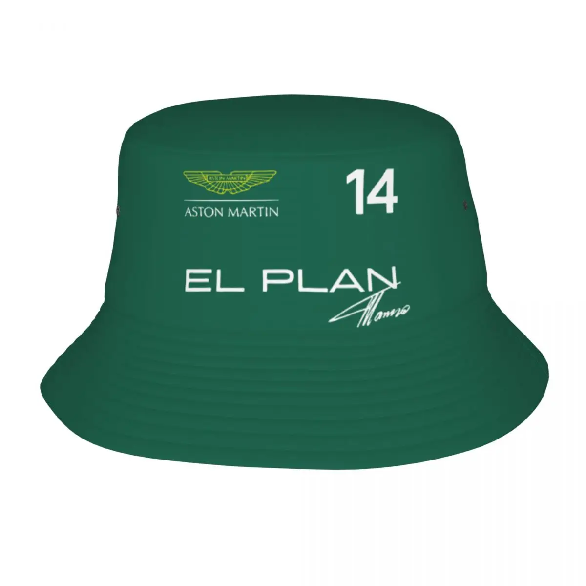 

Bob Hat 2023 Aston Martin F1 Team Hot Summer Headwear Fishing Fisherman Caps Spanish Racing Driver Fernando Alonso 14 Panama Hat