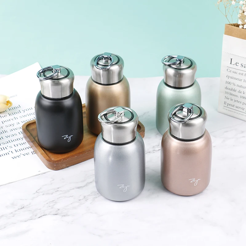 

300ml Mini Portable Coffee Vacuum Flasks Lovely Cute Thermos Mug insulated cup Travel Water Bottle Thermocup Kids Gifts